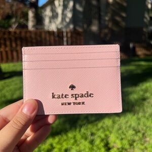 Kate spade pink cardholder